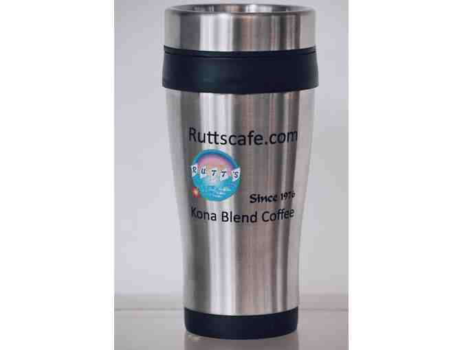 Rutt's Cafe gift card, shirt and coffee mug #2