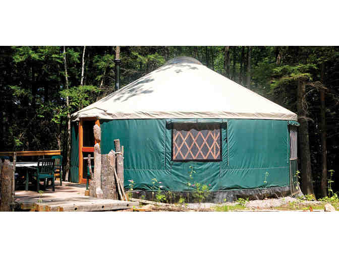 Maine Forest Yurts - One Night Stay