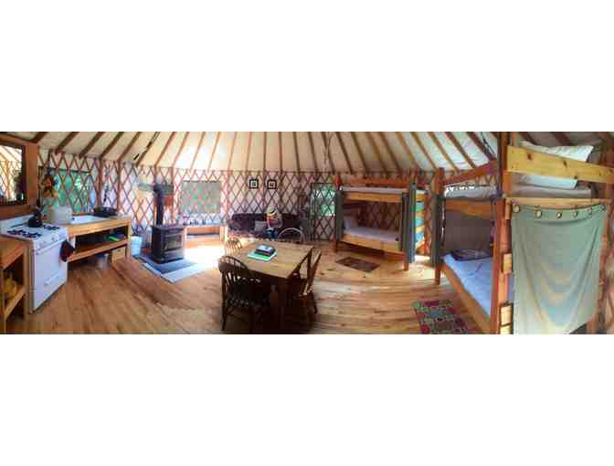 Maine Forest Yurts - One Night Stay