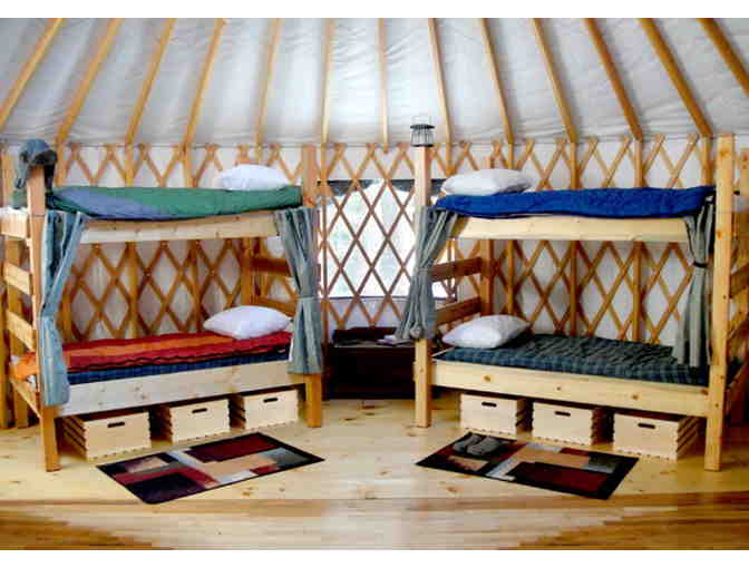 Maine Forest Yurts - One Night Stay