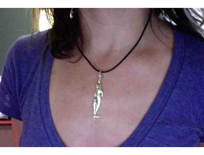 Pilot Whale Silver Necklace Memoriam of  'Faroese 33'