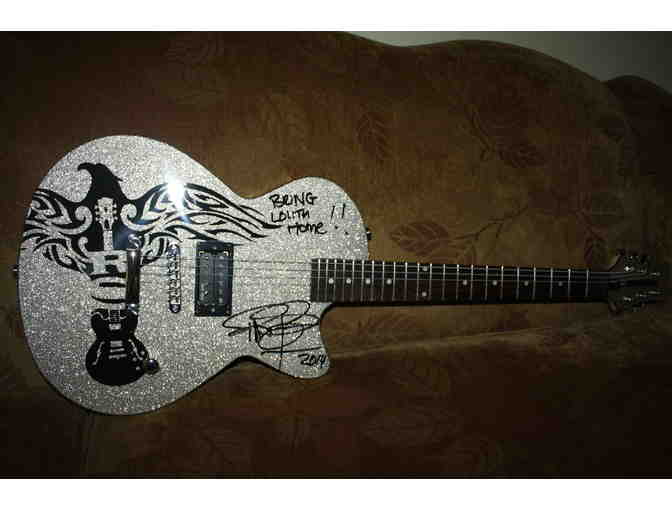'Bring Lolita Home' Rick Springfield  autographed guitar.
