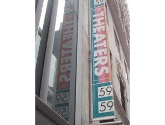 Dinner at Papillion; Theatre Tickets and Membership to 59e59 Theatre