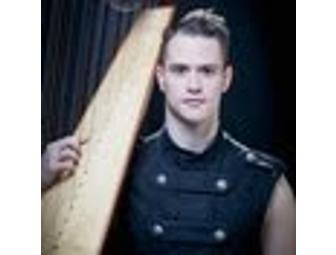 Harp Player, Russell Brown will not fail to impress at your home or next company event.