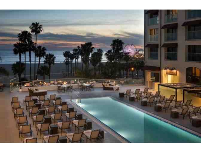 2 Nights in a Pacific Room with Breakfast & Dinner at Loews Santa Monica Beach Hotel, CA!