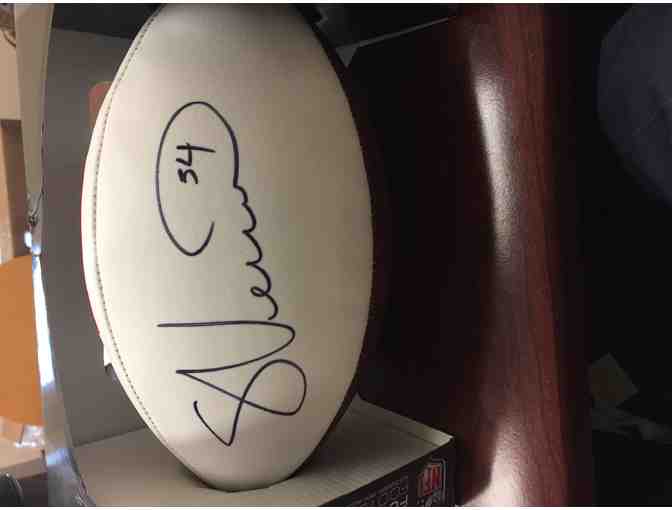 Shane Vereen, NY Giants Running Back, Autographed Football!