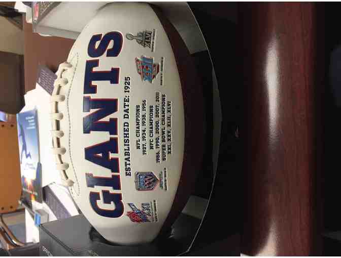 Shane Vereen, NY Giants Running Back, Autographed Football!