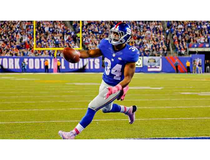 Shane Vereen, NY Giants Running Back, Autographed Football!
