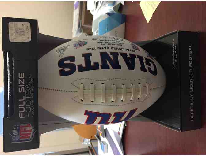 Shane Vereen, NY Giants Running Back, Autographed Football!