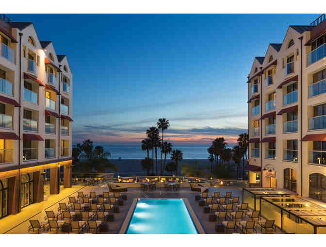 2 Nights in a Partial Ocean View Room w/ Dining at the Loews Santa Monica Beach Hotel, CA!