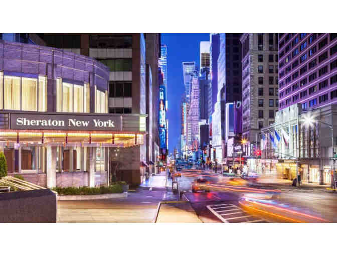 2 Night Weekend Stay (Thu- Sun) for 2 Persons at The Sheraton NY Times Square.