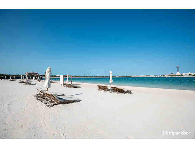 1 Night in a Suite with Breakfast & Dinner for 2 at The St. Regis Abu Dhabi!