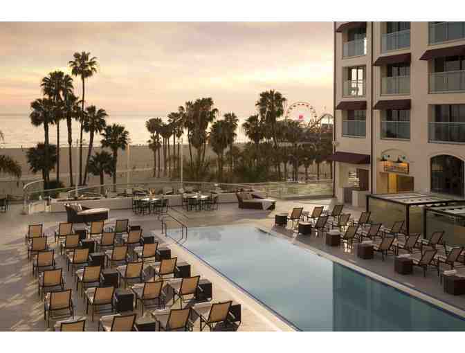 2 Nights with Breakfast at the Loews Santa Monica Beach Hotel, CA.