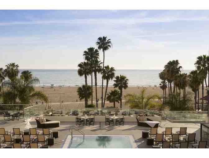 2 Nights with Breakfast at the Loews Santa Monica Beach Hotel, CA.