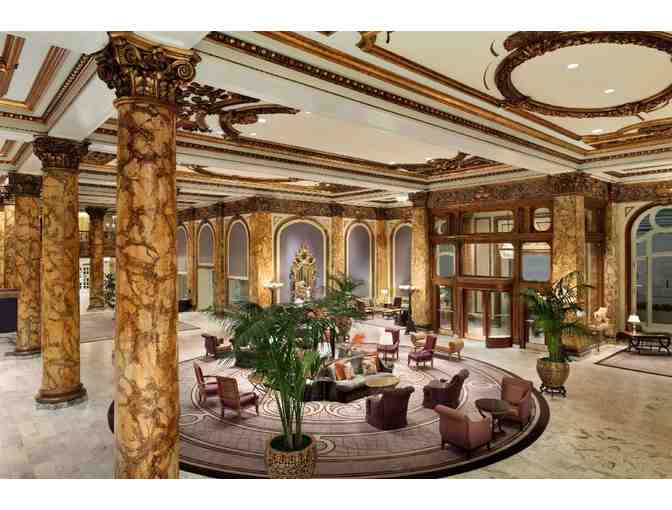 2 Nights in a Fairmont Exterior King Room at the Fairmont San Francisco.