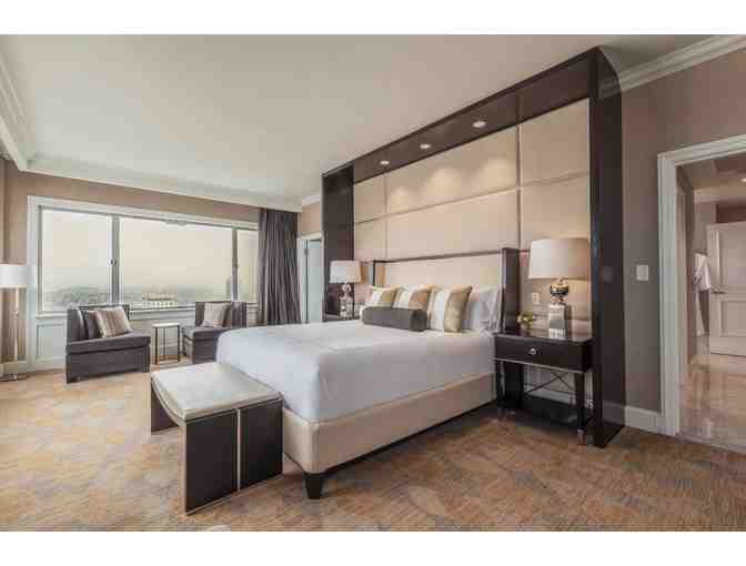 2 Nights in a Fairmont Exterior King Room at the Fairmont San Francisco.