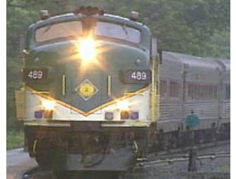 Two Coach Round Trip Tickets - Maine Eastern Railroad