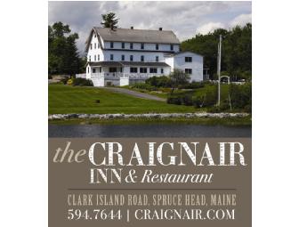 One night stay at Craignair Inn