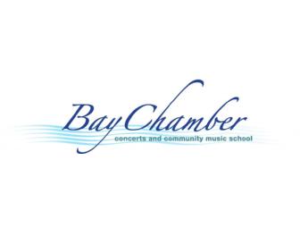 Pair of Bay Chamber concert tickets for Performing Arts Series