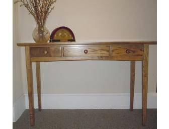 Hallway Hunt Table (Hardwood) from the Maine State Prison Showroom