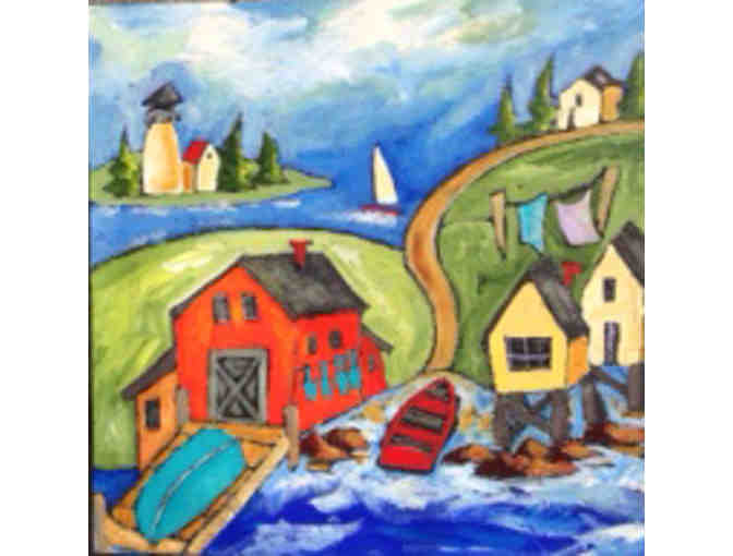 'Lobster Barn', by  Kimber Lee Clark - from Saturday Cove Gallery