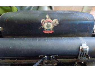 L. C. & Bros. Typewriter Co.  Model No. 2 Antique Typewriter