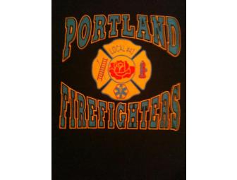 Portland Firefighters T-Shirt - Youth XL Navy