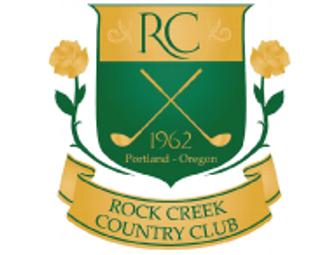 Rock Creek Country Club Round of Golf for 4