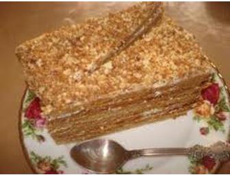 Zukhra's Russian Honey Cake/Medovnik: