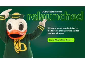 The Duck Store - U of O Gift Certificate $30