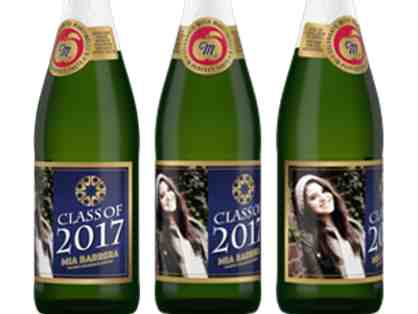 Congratulate your PCS graduate with a case of personalized Martinelli's!