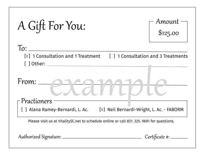 Initial Acupuncture Consultation and 1 Treatment with Neil Bernardi-Wright