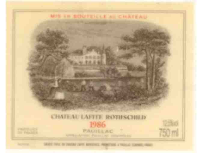 1986 Chateau Lafite Rothschild PLUS  Burgers at Local 186!