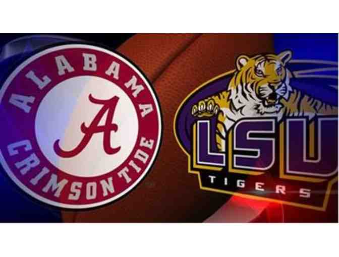 2 tickets to see Alabama play LSU on Nov 4 2017 in Tuscaloosa (lower level) - Photo 1