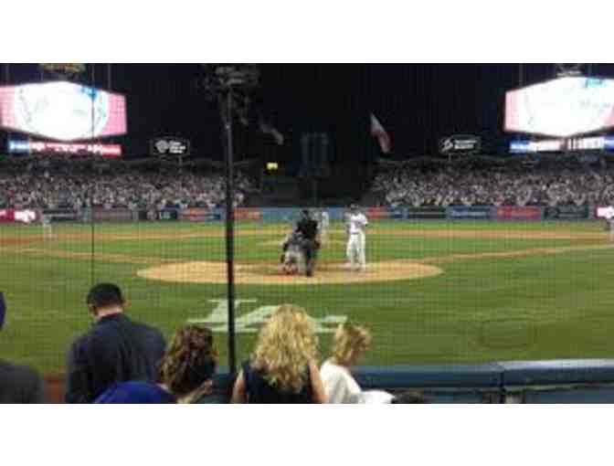 LA Dodgers -- best seats in the house -- 3rd Row Dugout Club