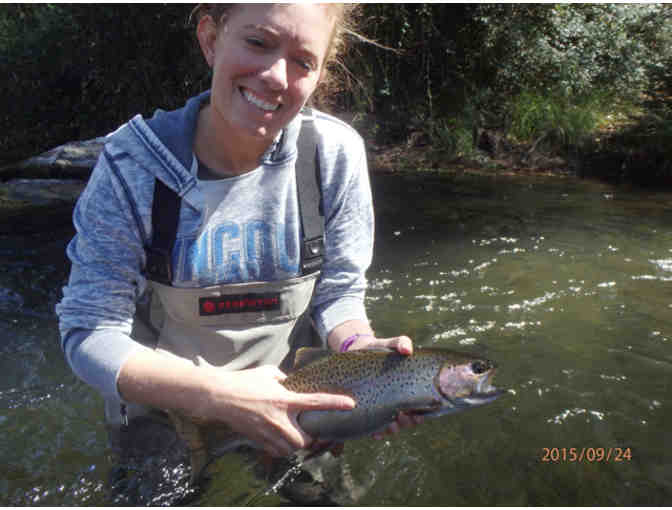 Guided Half Day Fly Fishing Trip for One or Two (2) on Putah Creek