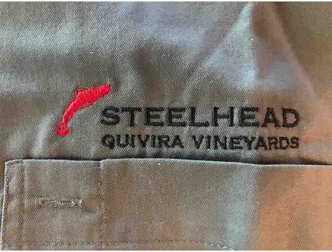 'Steelhead' Shirt from Quivara Vineyards, Size Large