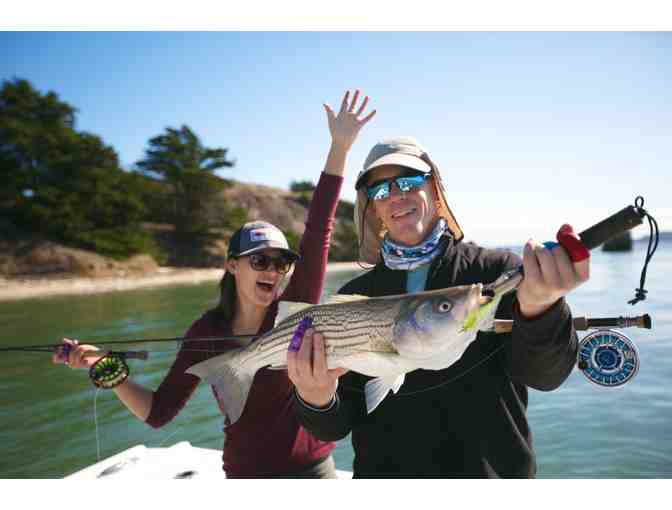 Day of Fly Fishing on The San Francisco Bay or Delta for Two (2)