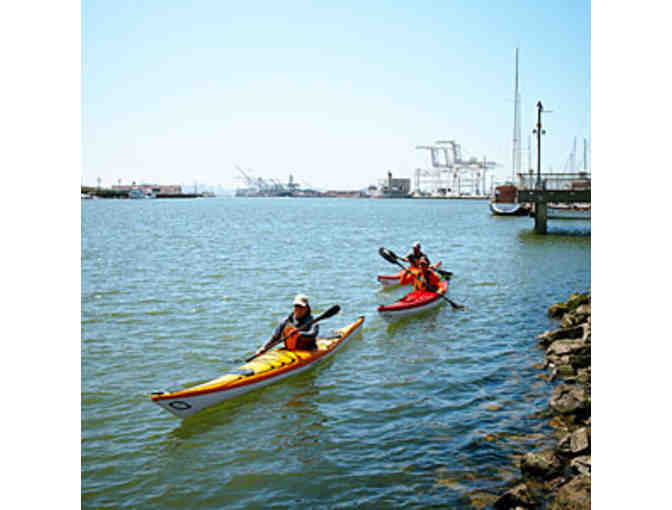 Two (2) Kayaks for One (1) Hour on Oakland Estuary Starting at Jack London Square