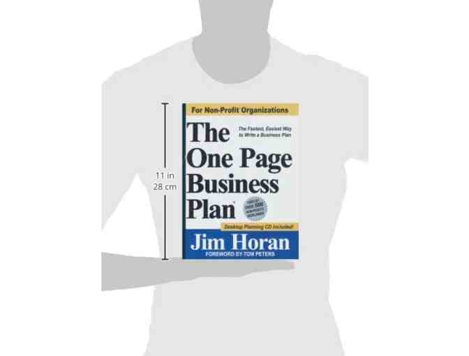 The One Page Business Plan for Non-Profit Organizations by Jim Horan