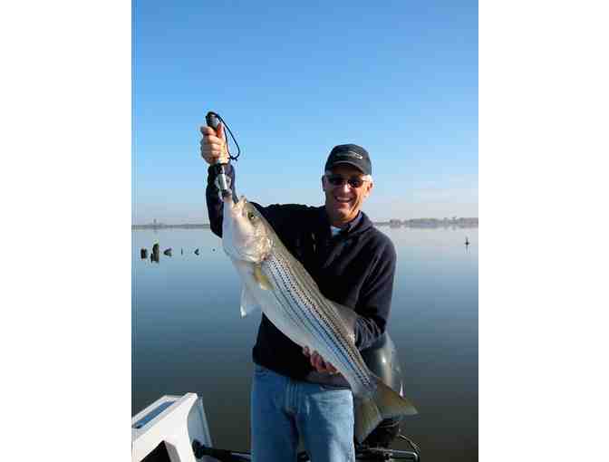 Striper Fly Fishing on the Delta for a Day