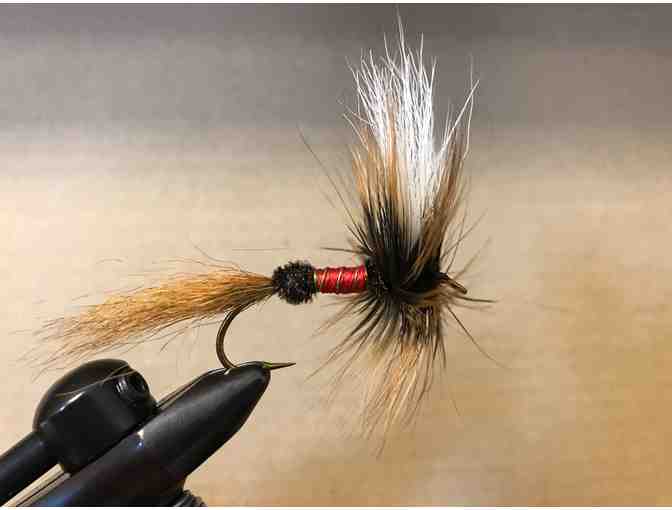 5 Traditional Catskill dry flies tied by Steve Silverio