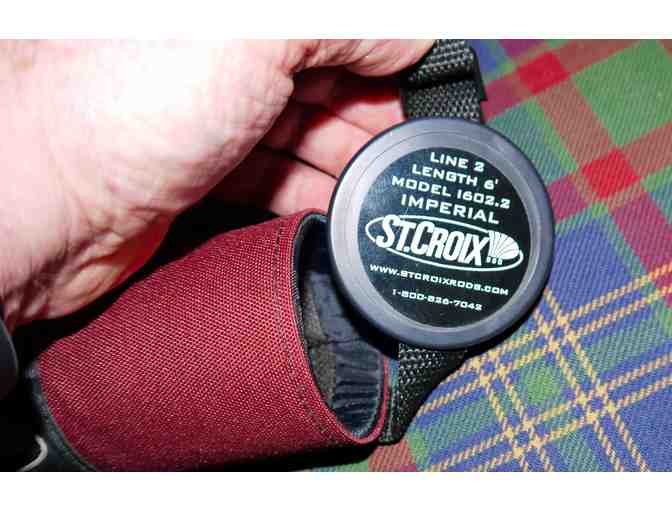 St. Croix Imperial Fly Rod with case, reel & fly line