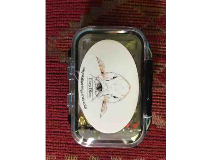 Fly box with 24 flies done by Royersford Program Participants