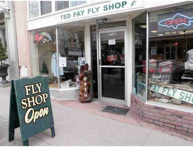 $25 gift certificate for Ted Fay Fly Shop in Dunsmuir