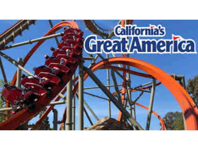 Four (4) Single Day Admission Tickets to California's Great America -- Must use in 2019