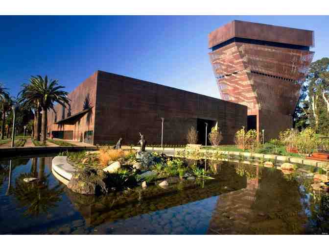 Family Guest Pass to Fine Arts Museums of SF:  de Young or Legion of Honor