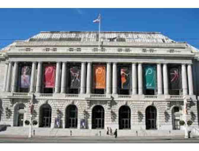 Two (2) Tickets to Selected Performance at the San Francisco Opera