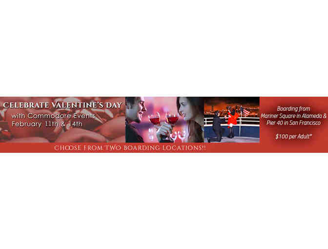 Valentine's Day Dinner Cruise for 2 - Commodore Cruises