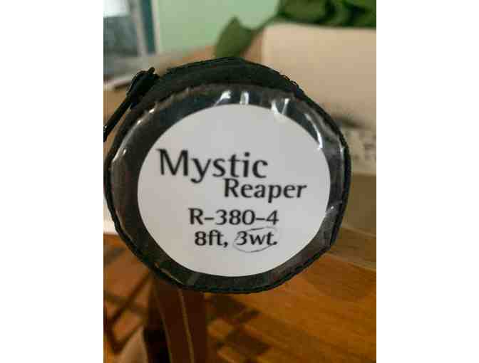 a Mystic Reaper 3WT 8'0' 3 piece fly rod